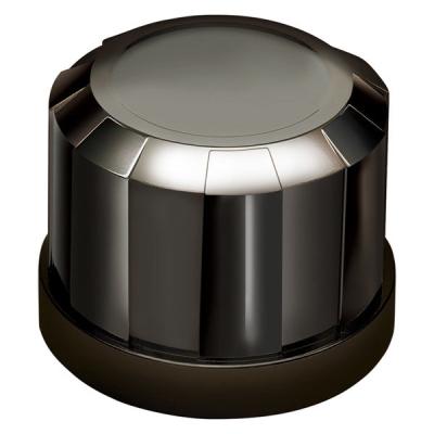 YAC ブラックシャインデコキャップ フロント用 樹脂 33mm 10個入り CV268 1個（直送品）