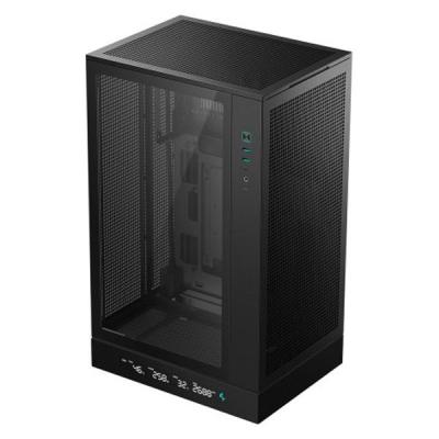Deepcool  ＣＨ２７０　ＤＩＧＩＴＡＬ／ＭｉｃｒｏＡＴＸ　縦型ＰＣケース／ブラック／ R-CH270-BKNDM0-G-1（直送品）