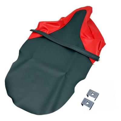 [MD32]CRM250AR タンデムベルト金具付き【黒/赤】(張替) HCH1074-C10B36C470S40-PARTS 1枚（直送品）