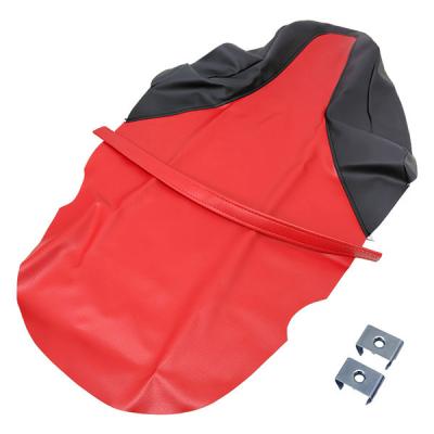 [MD32]CRM250AR タンデムベルト金具付き【赤/黒】(張替) HCH1074-C470C10B36S10-PARTS 1枚（直送品）
