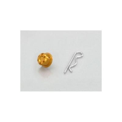 キタコ（KITACO） ピボットキャップ ゴールド 523-1123710（直送品）