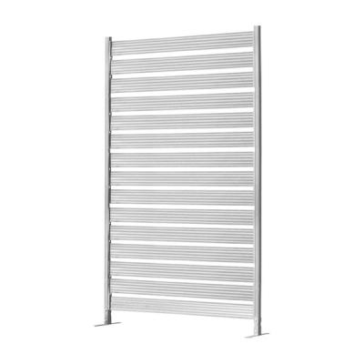 三栄コーポレーション アルミフェンス ボーダーフェンス 幅120cm×高さ90〜180cm ホワイト 1台（直送品）