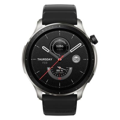 Amazfit スマートウォッチ GTR 4 スーパースピードブラック sp170050C181 1個（直送品）