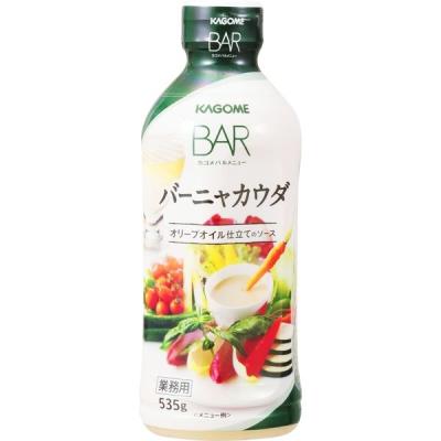 「業務用」 カゴメ バーニャカウダ（ディップソース） 129172 1ケース　535g×20本　常温（直送品）