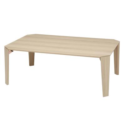 永井興産 カームテーブル 幅900×奥行600×高さ325mm ナチュラル CALM-90NA-2 1セット(2台入)（直送品）