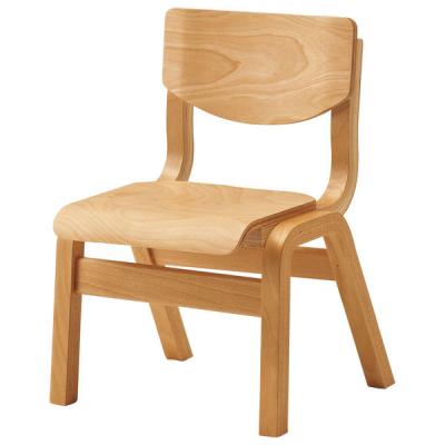 【軒先渡し】オリバー　キッズ　木製チェアD　4脚セット　幅280×奥行270×高さ410×座高220mm　（直送品）