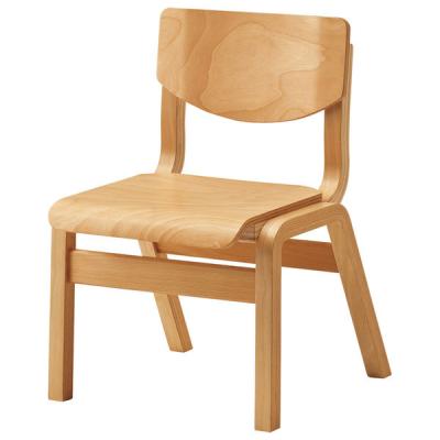 【軒先渡し】オリバー　キッズ　木製チェアE　4脚セット　幅300×奥行330×高さ450×座高240mm　（直送品）