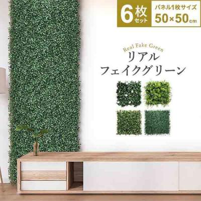 三栄コーポレーション お手入れ簡単 フェイクウォールグリーン アプテニアホワイト A1--EFKGN50A6APT_AS 1セット(6枚)（直送品）