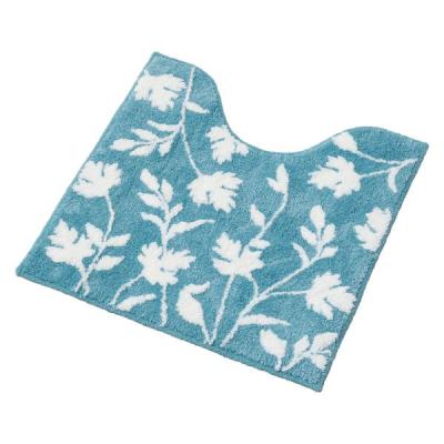 センコー ニューシルエット トイレマット 約60×60cm ブルー NOB220810 1枚（直送品）