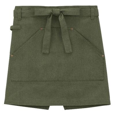 ボンマックス ショートエプロン カーキ F FK7192 FK7192-4-999 1着（直送品）