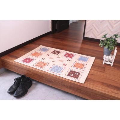 シャディ 【2袋セット】シェニールプリント玄関マット 24-8249-772 1セット(2袋)（直送品）