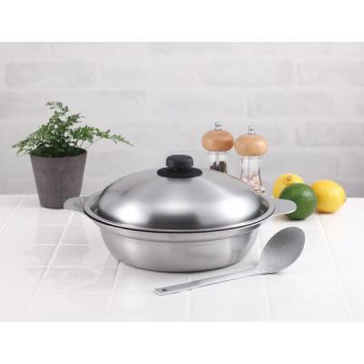 シャディ 匠弥 ステンレス卓上鍋(26cm)蒸し台・お玉付 24-8532-890 1箱（直送品）