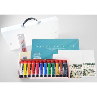 アムス すぐに始められるアクリル絵具セット 800216 1個（直送品）