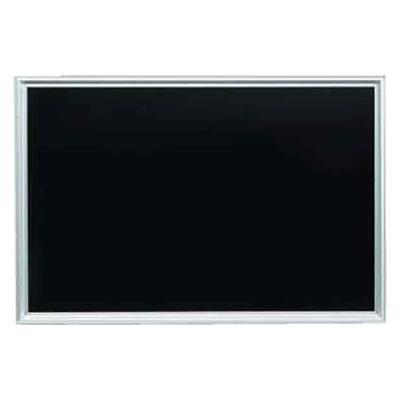 馬印 シルバーアルミフレーム 壁掛スチールブラックボード 460×310 MEB1 1枚（直送品）