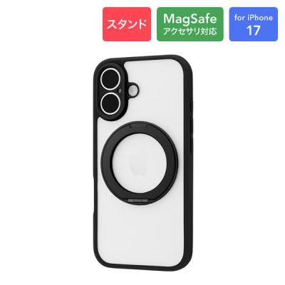 iPhone 17 耐衝撃ハイブリッドケース 「Velta mag swing」 ブラック（直送品）