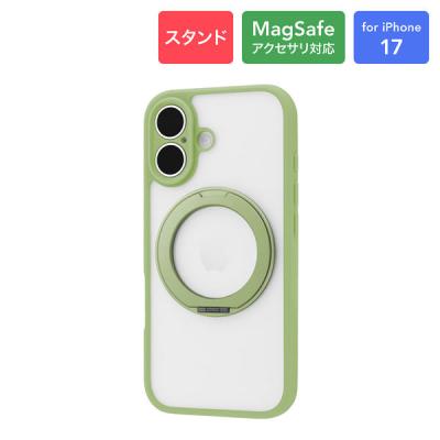 iPhone 17 耐衝撃ハイブリッドケース 「Velta mag swing」 セージ（直送品）