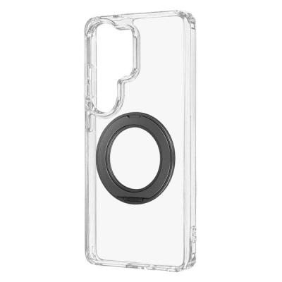 MSソリューションズ Galaxy S26 Ultra 耐衝撃ハイブリッドケース クリア/ブラック LN-M26SG2CTHMSBK 1個（直送品）