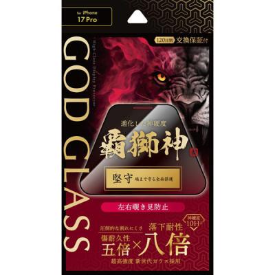 MSソリューションズ iPhone 17 Pro ガラスフィルム 覗き見防止180° GG-IP25GLFN 1個（直送品）