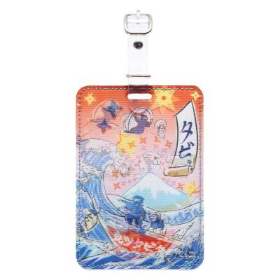TTC タビタツ バゲッジタグ 波と忍者(ニンジャ) オレンジ LTT007-01 1個（直送品）