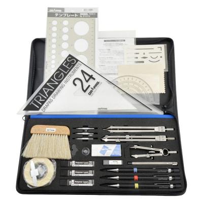 ドラパス DR オール・イン・ワン製図器 25品セット 【製図器シリーズ】 053001 1個（直送品）