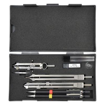 ドラパス DR NO.524 独式製図器セット 6本組14品 【製図器シリーズ】 01524 1個（直送品）