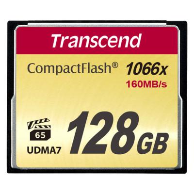 トランセンドジャパン  １２８ＧＢ　ＣＦ　Ｃａｒｄ　ＭＬＣ　Ｒ：　１６０ＭＢ／ｓ TS128GCF1000（直送品）