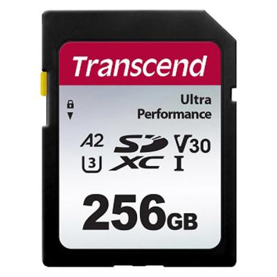 トランセンドジャパン  ＳＤＸＣカード　ＵＨＳーＩ　Ｕ３　Ｖ３０　Ａ２　２５６ＧＢ TS256GSDC340S（直送品）