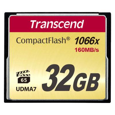 トランセンドジャパン  ３２ＧＢ　ＣＦ　Ｃａｒｄ　ＭＬＣ　Ｒ：　１６０ＭＢ／ｓ TS32GCF1000（直送品）