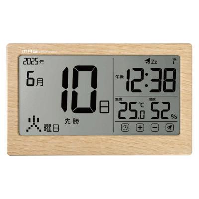 ノア精密 電波カレンダー時計 a35978 1個（直送品）