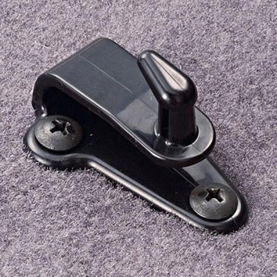 ボンフォーム カーマット ズレ防止用 マットフック(丸穴用ネジ止め) ブラック 6185-10BK 1個（直送品）