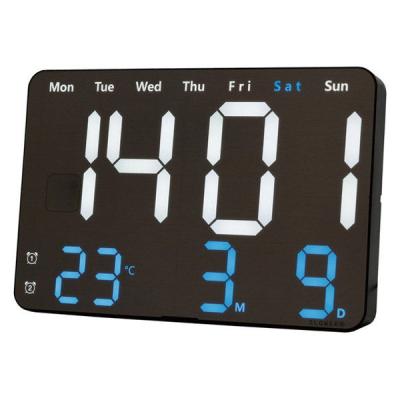 TRI LED CLOCK Viento ALUMINIUM 置き掛け兼用 SLW402 1個（直送品）