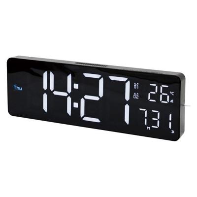 TRI LED Wi-Fiクロック Camio WH/BK 置き掛け兼用 SLW428 1個（直送品）
