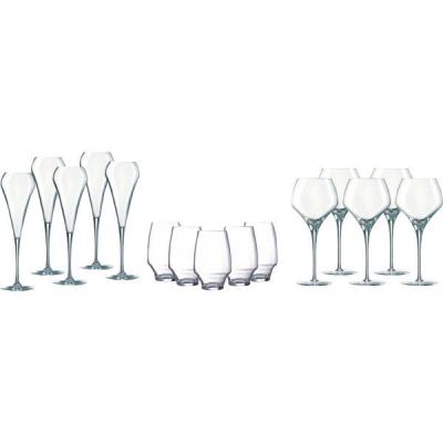 Arc(アルク) シェフ＆ソムリエ オープンナップ 5人用ディナーセット 23-8387-080 1箱（直送品）