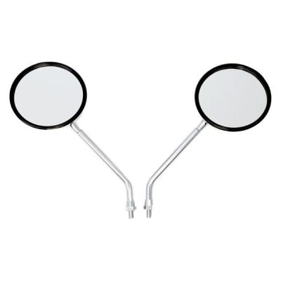 ALBA バックミラー/丸型メッキ /左右セット 正ネジ10mm 101-031 1箱（直送品）