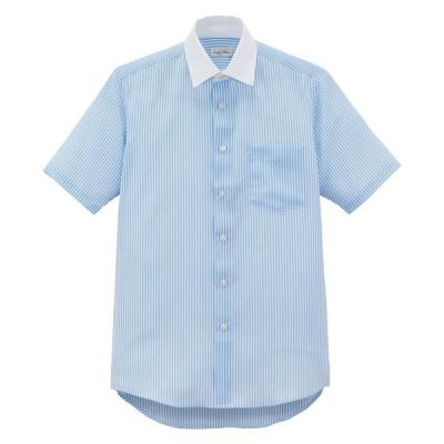 ボンマックス メンズ半袖シャツ サックス M FB5054M 1枚（直送品）