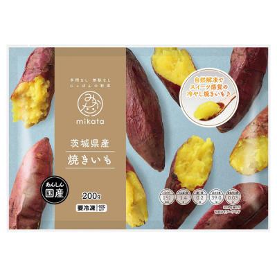 ニチノウ [冷凍] mikata 茨城県産焼きいも 200g 4560452798369 1個(200g)（直送品）