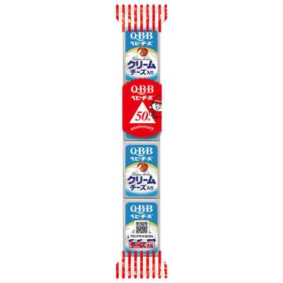 [冷蔵]六甲バター QBB クリームチーズ入りベビー4個 54g×5個 4903308060041 1箱(5個) 六甲バター（直送品）