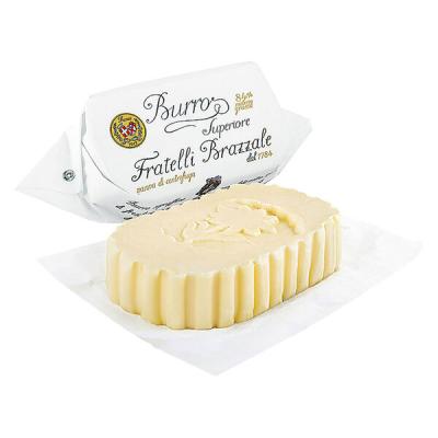 モンテ物産 [冷凍] ブラッツァーレ 冷凍発酵バター 無塩 250g×3個 8032618617891 1セット(250g×3個)（直送品）