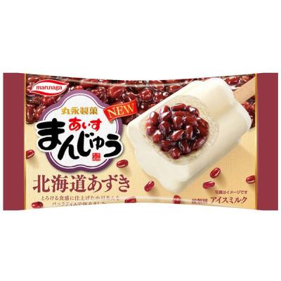 丸永製菓 [アイス] あいすまんじゅう北海道あずき 90ml×5本 4978002001430 1セット(5本)（直送品）