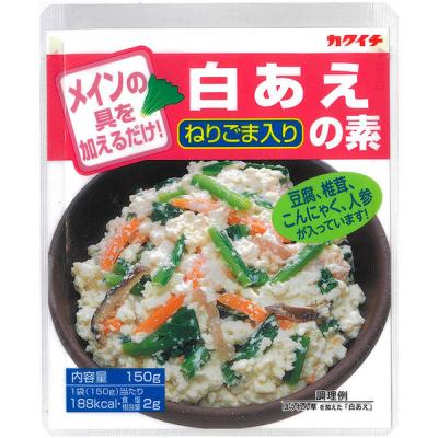 堂本食品 白あえの素 150g×6個 4904566281834 1セット(6個)（直送品）