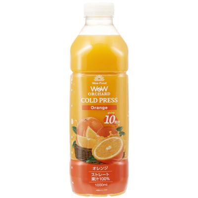 [冷蔵] Wow Orchardコールドプレスストレートオレンジ 1000ml 4589779960488 1本(1000ml)（直送品）