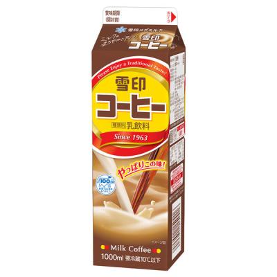 雪印メグミルク [冷蔵] 雪印コーヒー 1000ml×3本 4908011530089 1セット(1000ml×3本)（直送品）