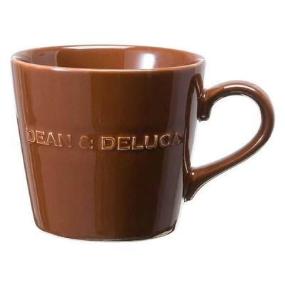 DEAN ＆ DELUCA　モーニングマグ チョコレートブラウン 1個