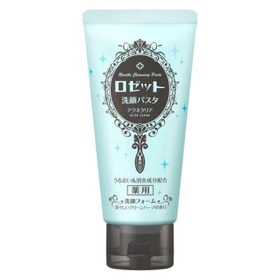 ロゼット 洗顔パスタ アクネクリア 120g クレイ 消炎 うるおい 皮脂 毛穴 ニキビ 毛穴