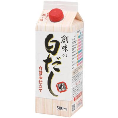 創味　創味の白だし　白醤油仕立て　500ml