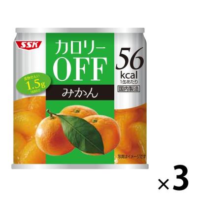 カロリーオフ たのめーる】清水食品 SSK カロリーOFF 白桃 185g 1缶の通販