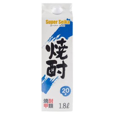 甲類焼酎　スーパーセイカ 20度　1.8L 1800ml パック　1本  東亜酒造
