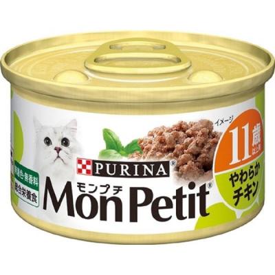 モンプチ 90缶 まとめ売り 総合栄養食 11歳 猫缶 キャットフード 缶詰 LOHACO - モンプチ セレクション 11歳以上用 チキン 85g 24缶