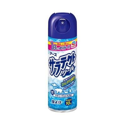 虫よけスプレー 蚊 トコジラミ サラテクトクール 200ml 1個 虫除けスプレー アウトドア 携帯用 お肌の虫よけ 忌避 アース製薬