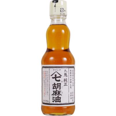 LOHACO - 九鬼 純正胡麻油こいくち 600g 1個 圧搾法 ごま油 濃口